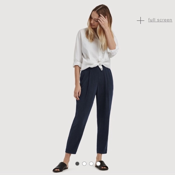 Kit and Ace Pants - Kit & Ace Stretch Silk Trousers Pants